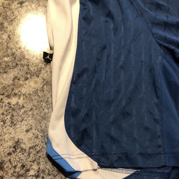 Boys Blue white/Lt. blue basketball shorts - Picture 2 of 6